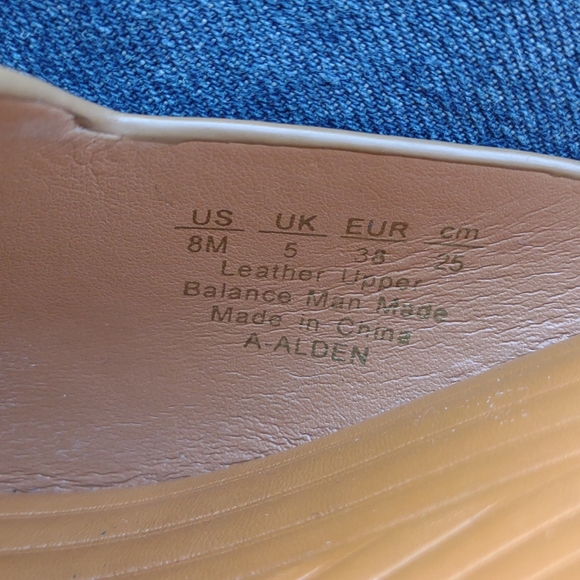 SARTO Leather Slide Sandal Low Chunky Heel 8 - Picture 6 of 12